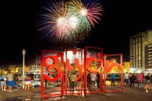 Fuegos artificiales - Gijon