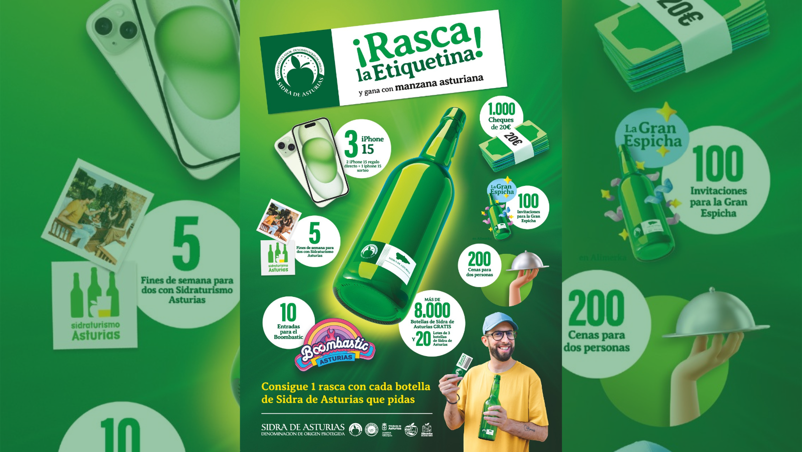 Cartel Sorteo Rasca la Etiquetina