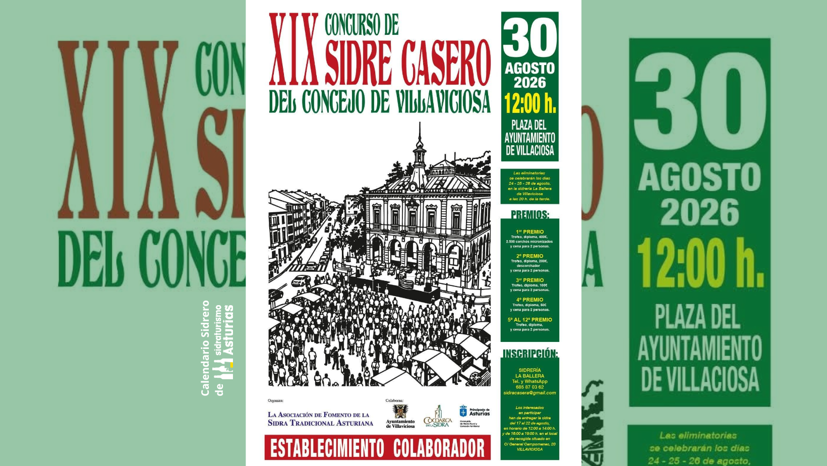 Cabecera Concurso Sidra Casero Concejo Villaviciosa