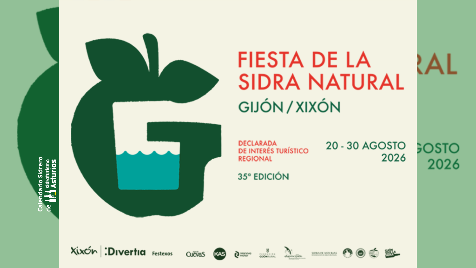 Cabecera Fiesta Sidra Natural Gijón 2026