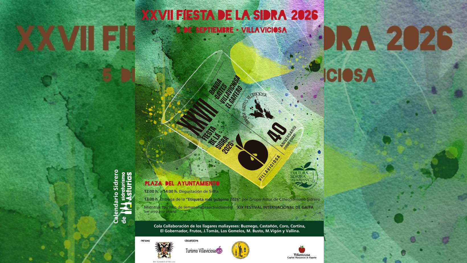 Cabecera Fiesta de la Sidra de Villaviciosa