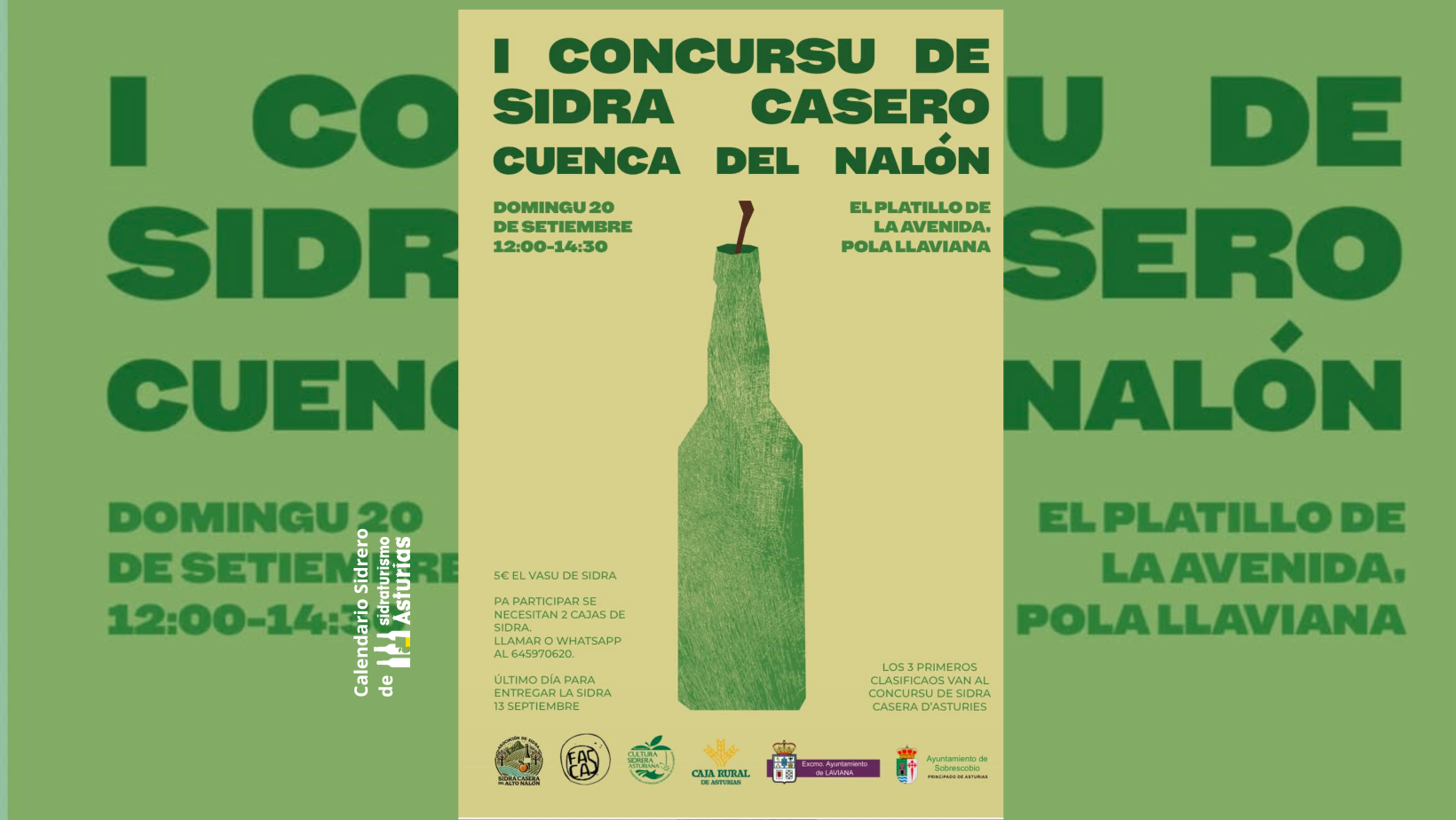 Cabecera Concurso Sidra Casero Cuenca del Nalón, 2026