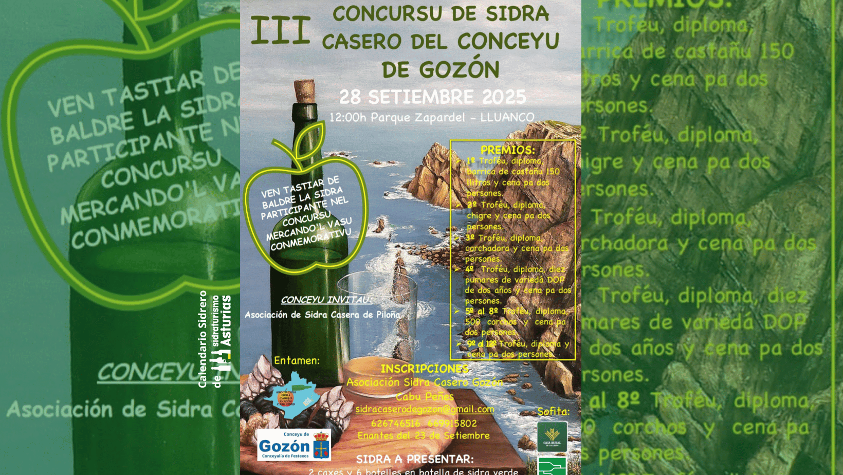 Cabecera III Concurso Sidra Casero Gozón
