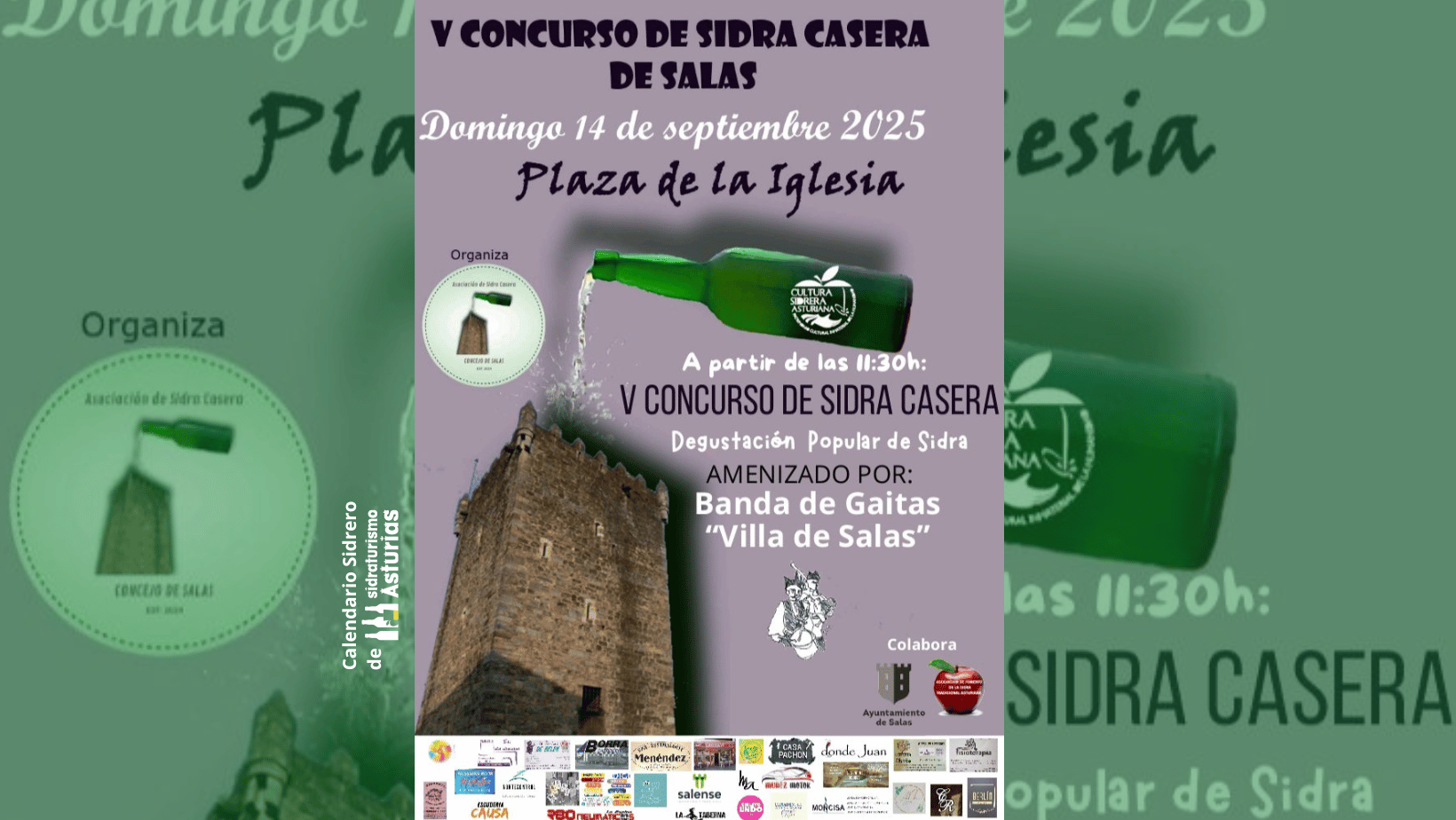 Cabecera V Concurso Sidra Casero Salas