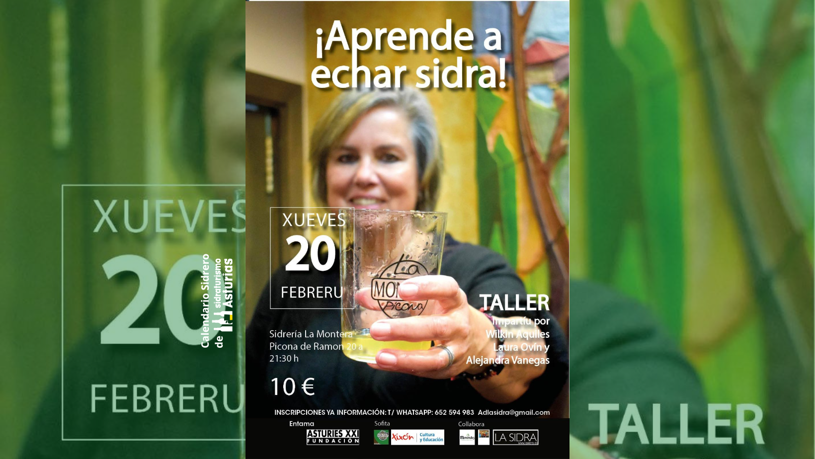 Cabecera Taller Escanciado Febrero 25