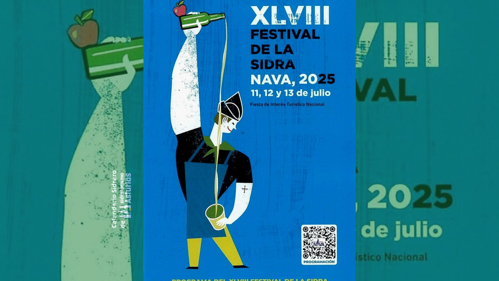 Cartel Festival de la Sidra de Nava