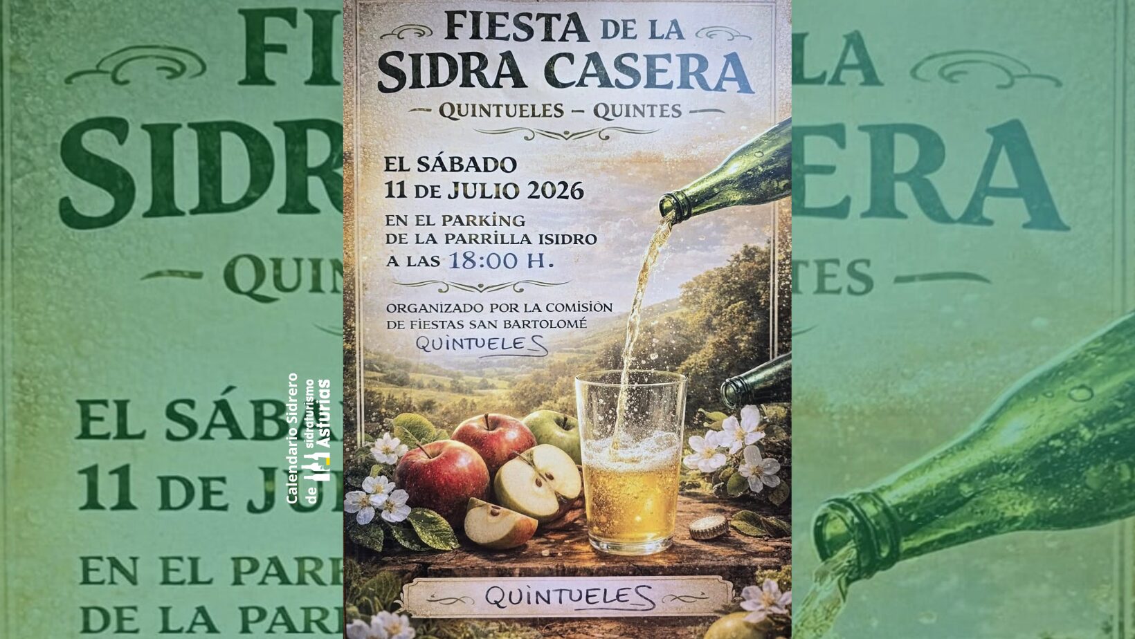 Cabecera Fiesta de la Sidra Casera de Quintes y Quintueles