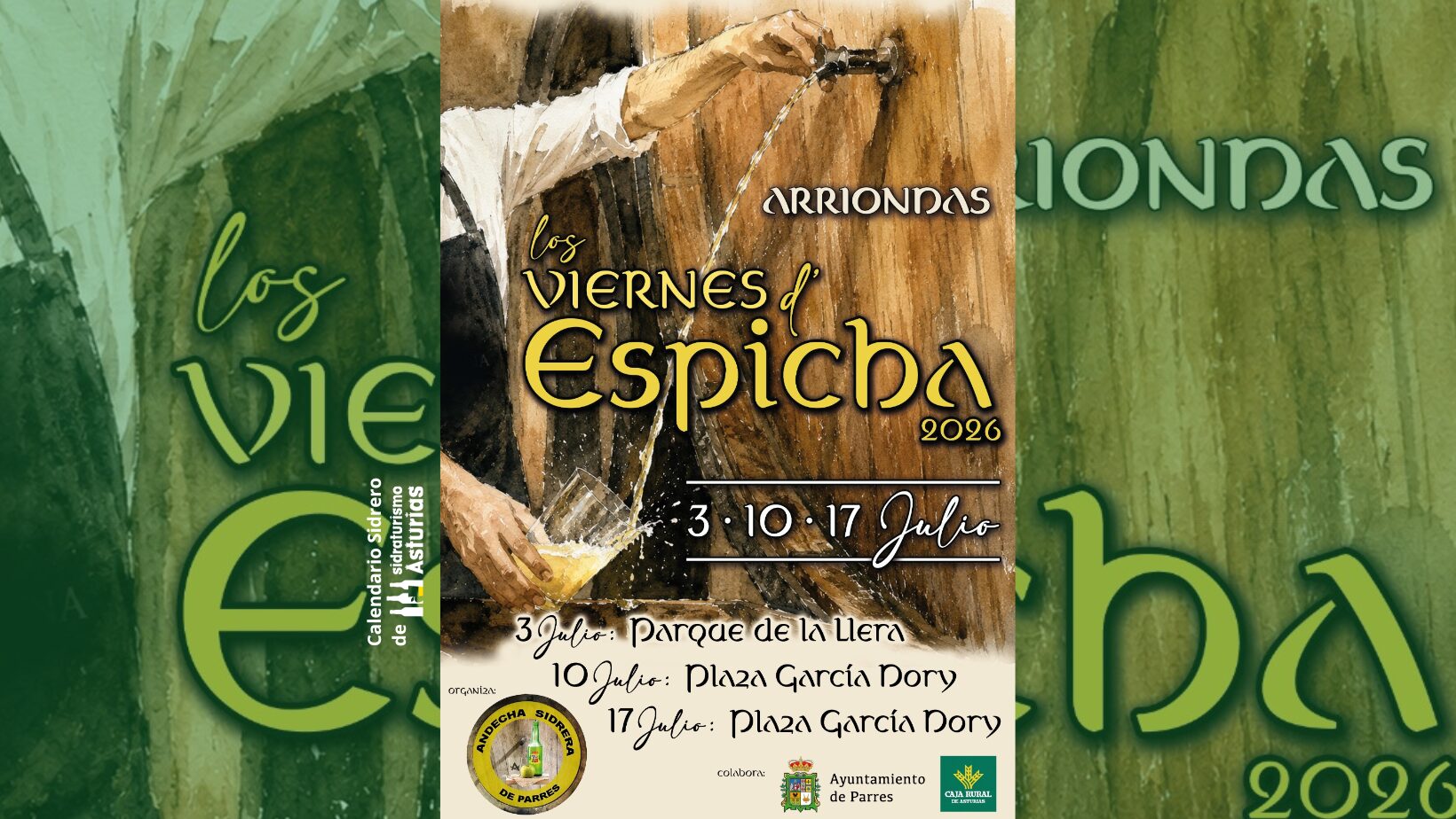 Cabecera Los viernes de espicha, Arriondas
