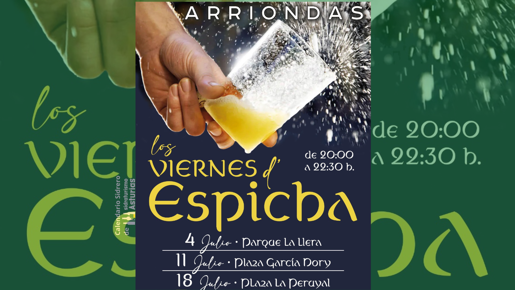 Cabecera Viernes de Espicha en Arriondas
