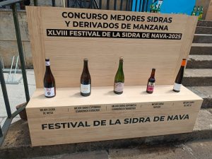 Mejores sidras del Concurso de Sidra de Mesa