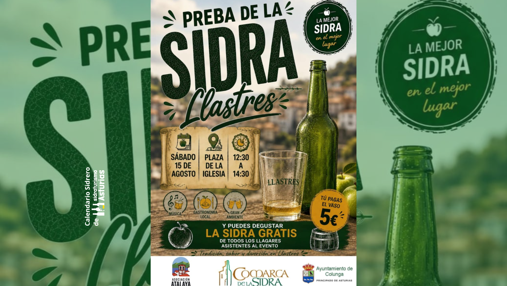 Cabecera Preba de la sidra, Llastres 2026