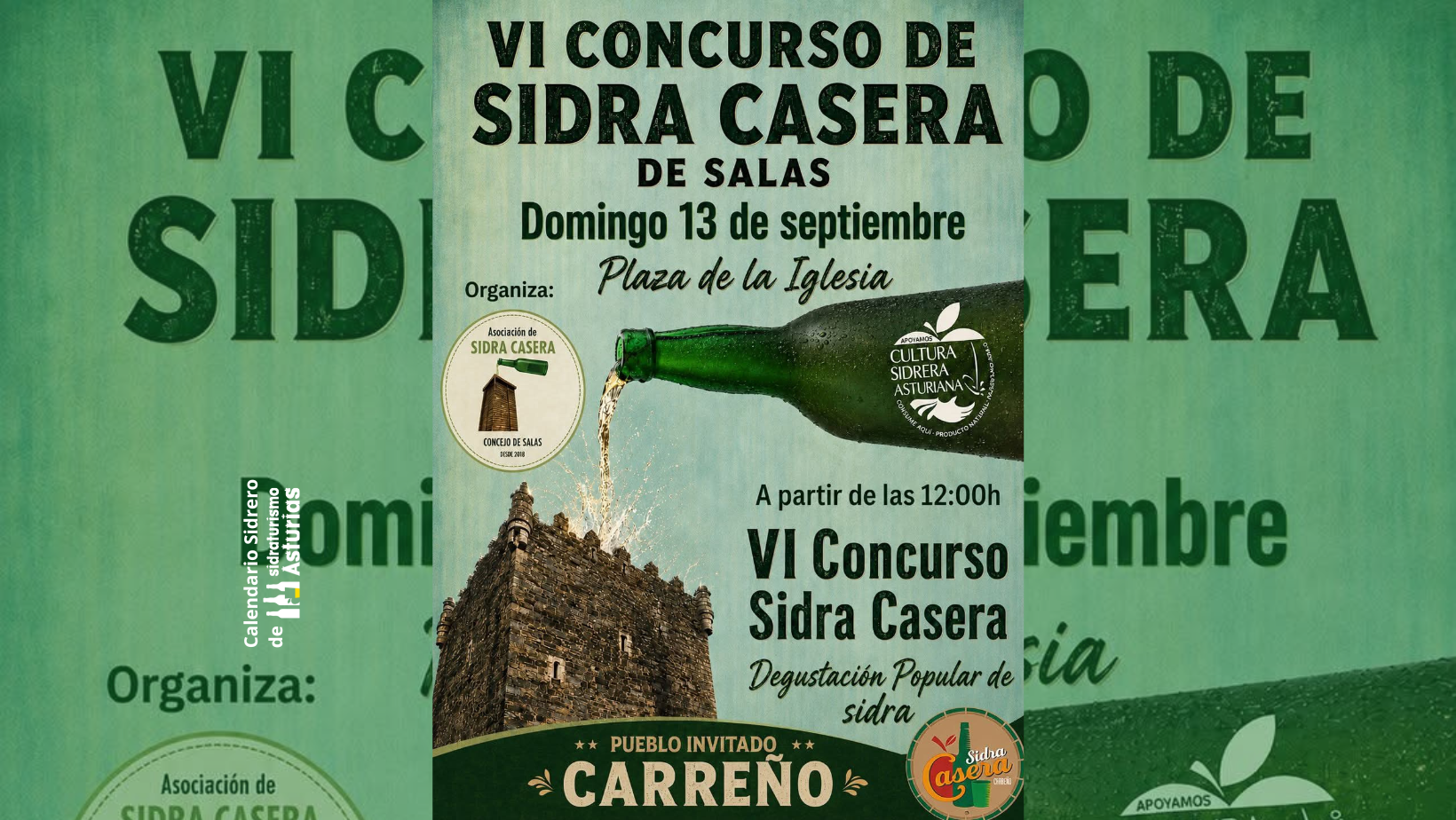 Cabecera VI Concurso Sidra Casera de Salas