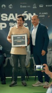 Entrega premio Sidra Val de Boides en el XV Salón DOP Sidra de Asturias