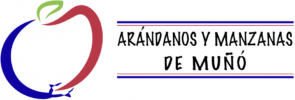 Logo arándanos y manzanas de Muñó