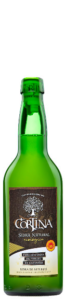 Botella DOP Sidra de Asturias natural tradicional Cortina Ecológica