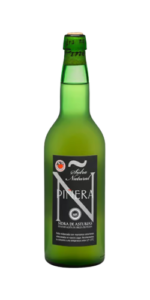 Botella de DOP sidra de Asturias natural tradicional Piñera DOP
